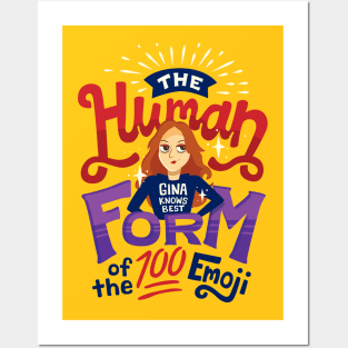 100 emoji Posters and Art